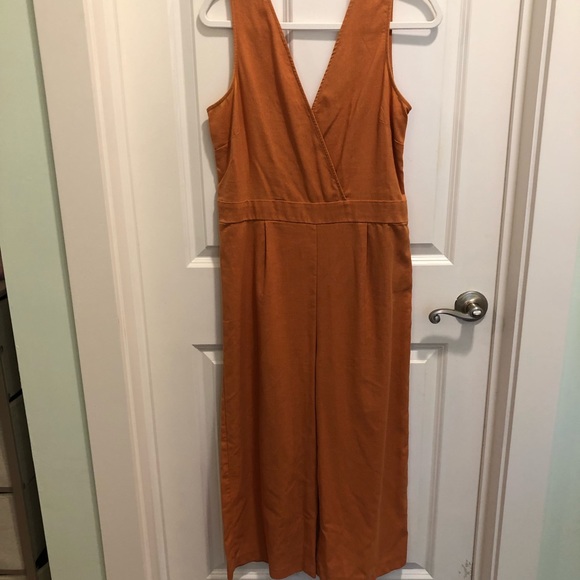 Wide Leg Jumper Autumn Orange - Picture 1 of 6